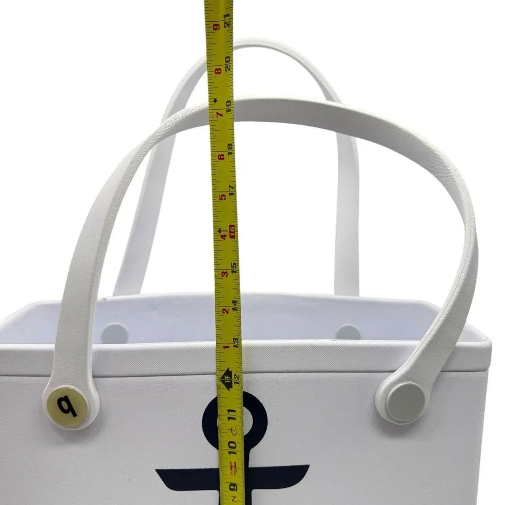 Bogg Bag Baby White No Holes Sailor Anchor Boat Hook Waterproof Bag Very Rare